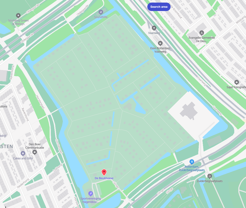 Plattegrond VTV De Beukhoeve